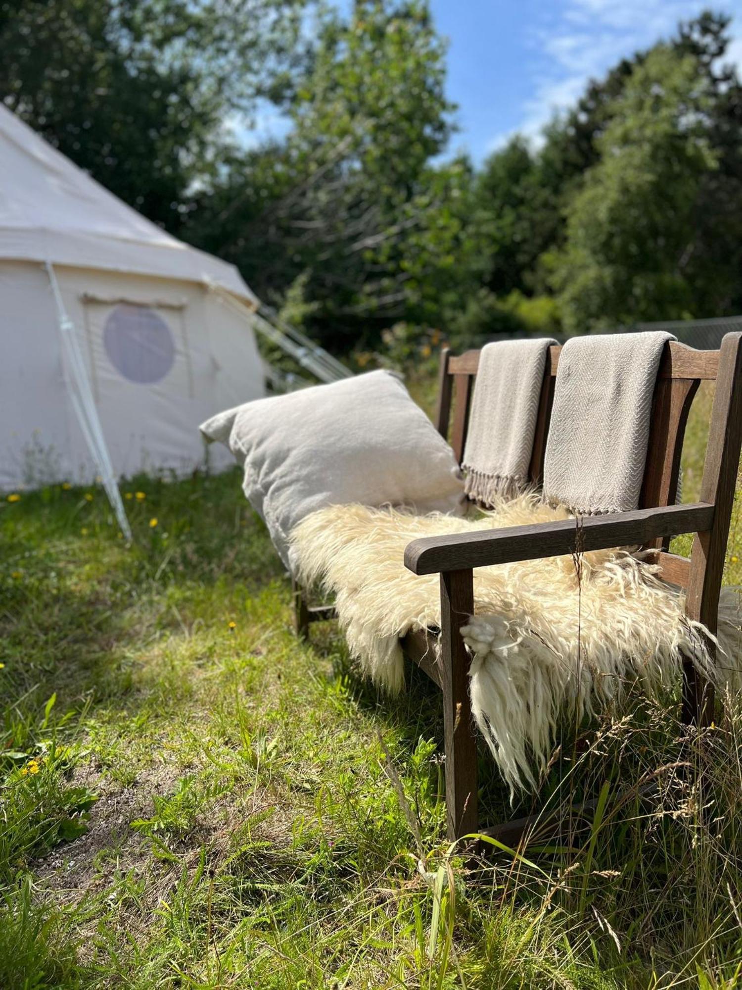 ホテル Glamping Pa Amager ドラウアー エクステリア 写真