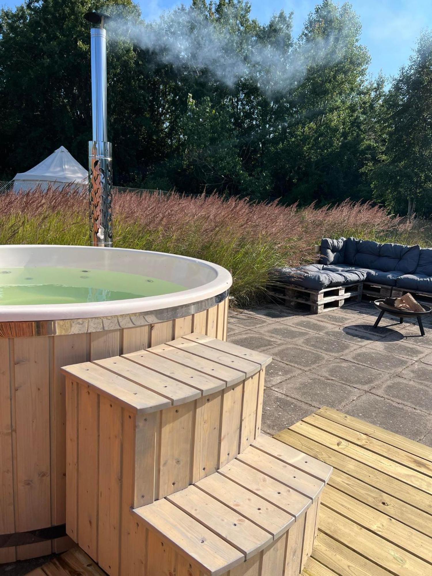 ホテル Glamping Pa Amager ドラウアー エクステリア 写真