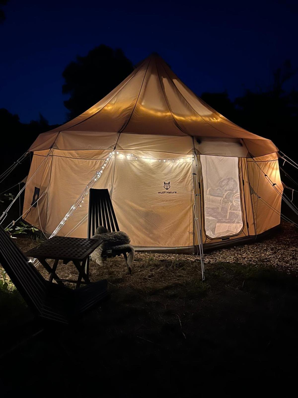 ホテル Glamping Pa Amager ドラウアー エクステリア 写真